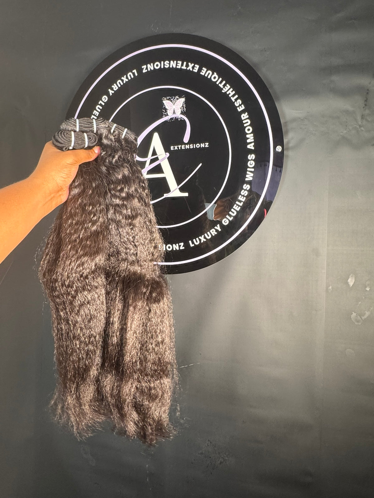 KINKY STRAIGHT HAIR BUNDLES